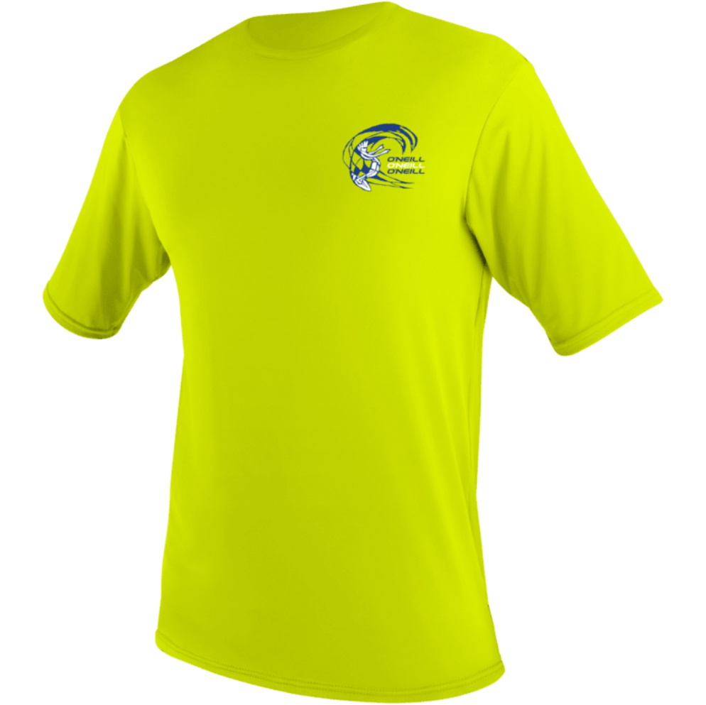 2026 O'Neill Toddler Basic Skins Short Sleeve Sun Shirt 5710B - Lime